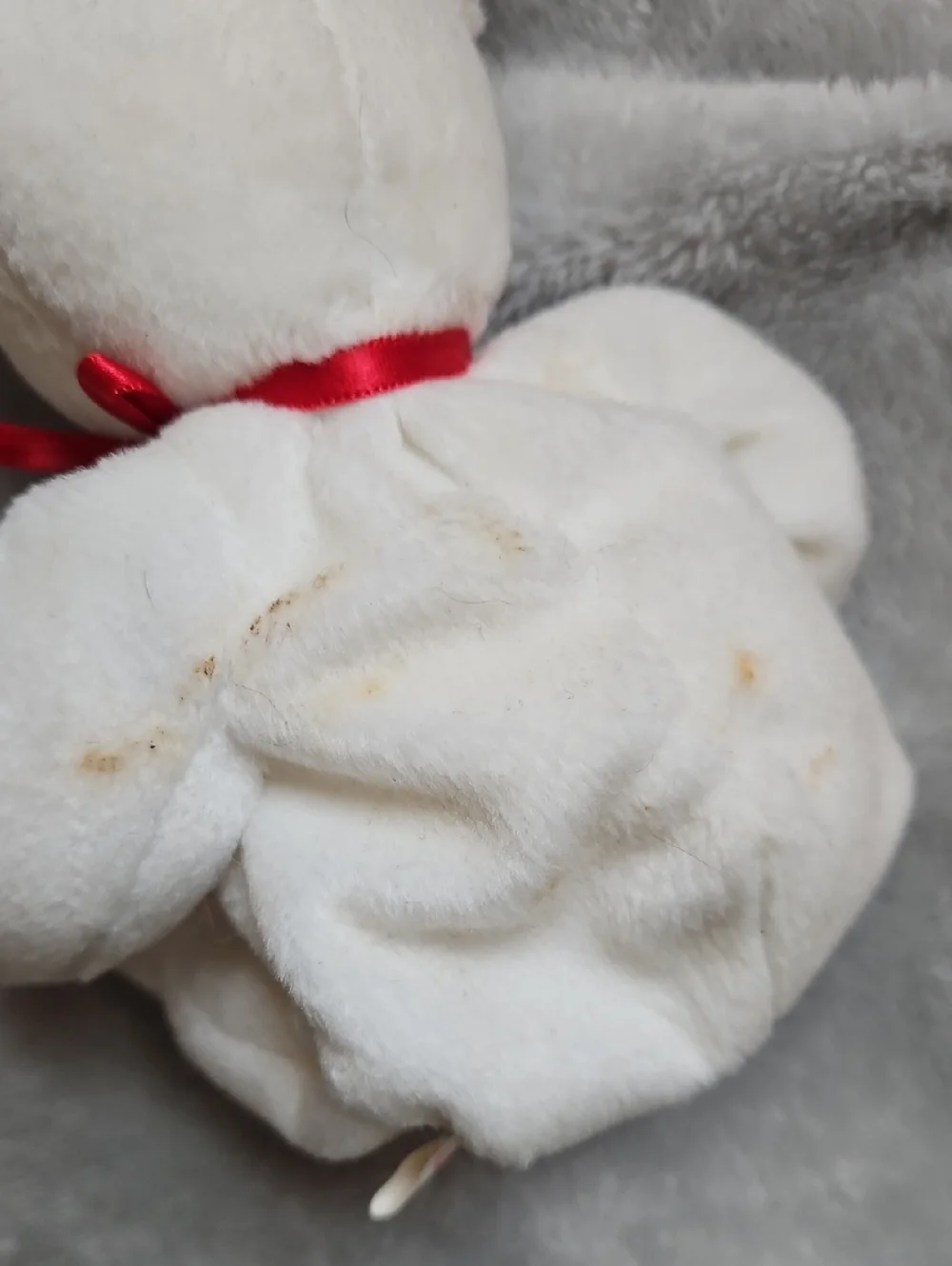 Vintage Ty Beanie Baby Lot of 16 4+lbs Collection  Bears Bat Hippo Duck & More - Picture 10 of 16